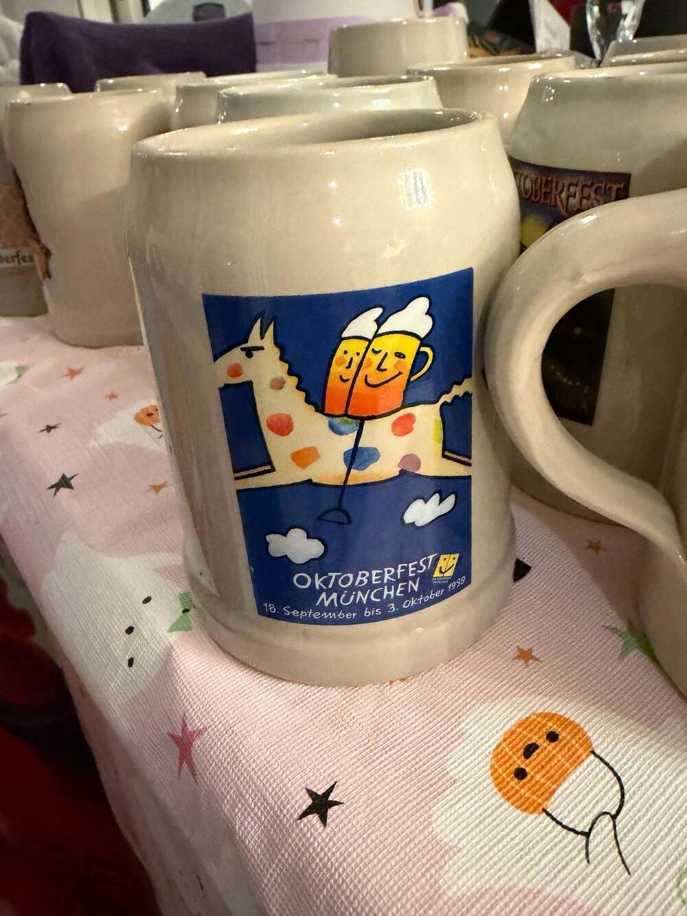 Official 1999 Oktoberfest Munich German Bavarian Beer Stein 0. 5 ...,